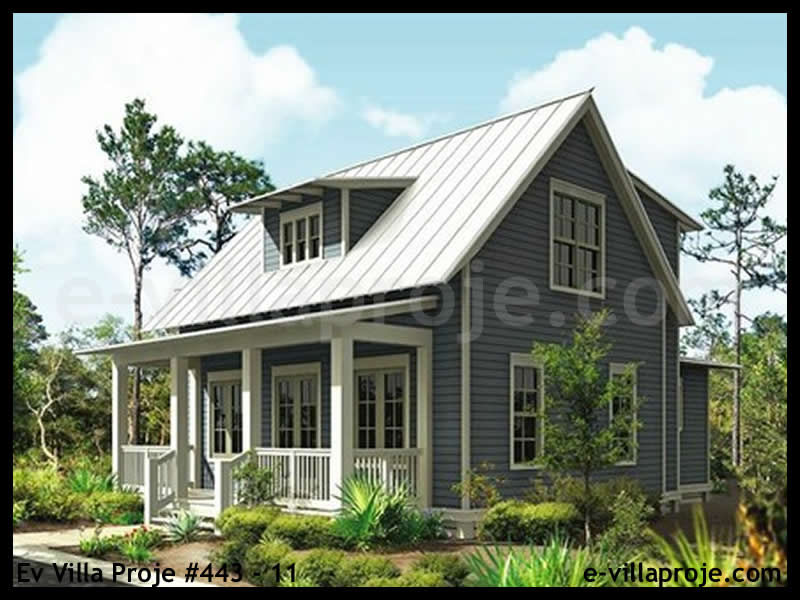 Mersin Ev Villa Proje #443 - 11 Anahtar Teslim Çelik Villa