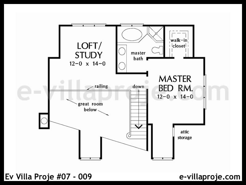 Ev Villa Proje #07 - 009 Detay 3