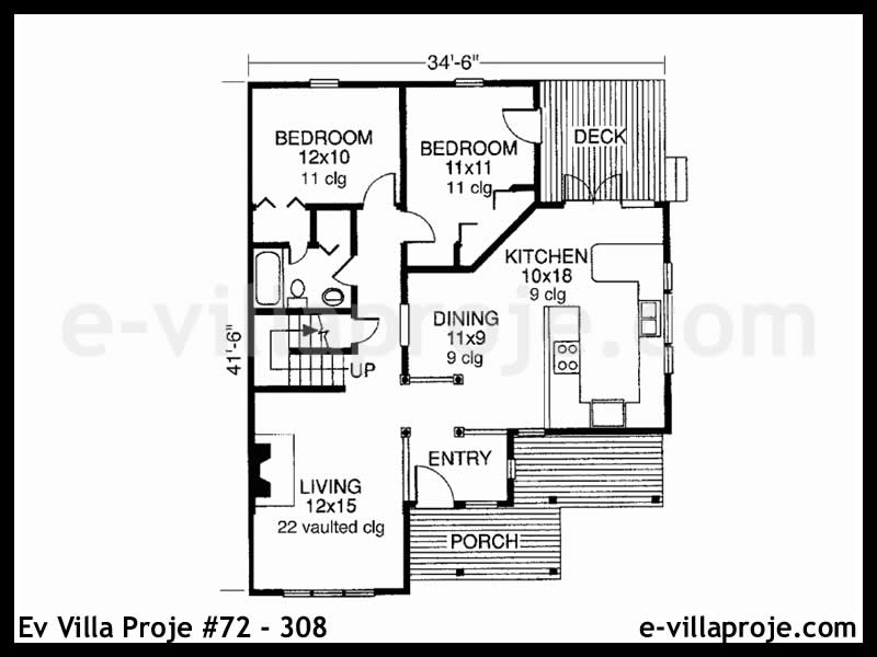 Ev Villa Proje #72 - 308 Detay 2