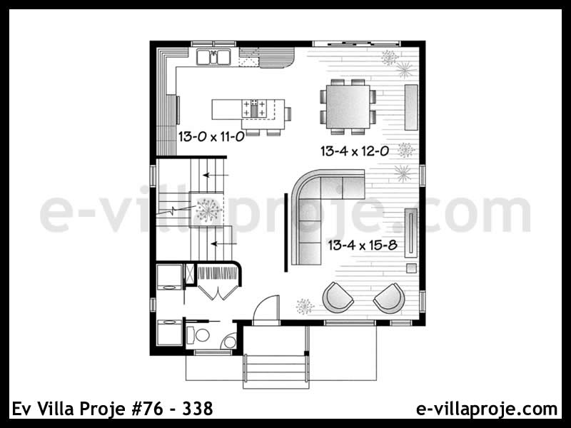 Ev Villa Proje #76 - 338 Detay 2