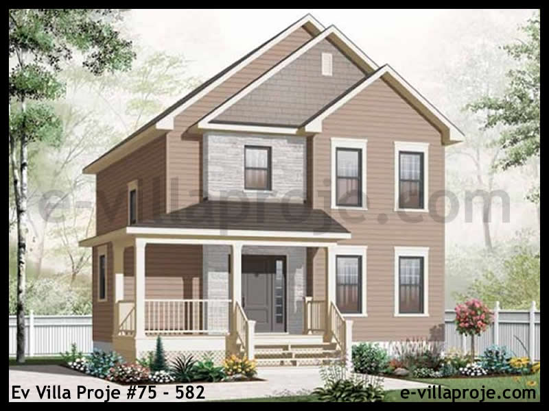 Kocasinan, Kayseri Ev Villa Proje #75 - 582 Anahtar Teslim Çelik Villa