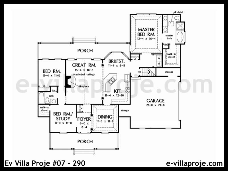 Ev Villa Proje #07 - 290 Detay 2