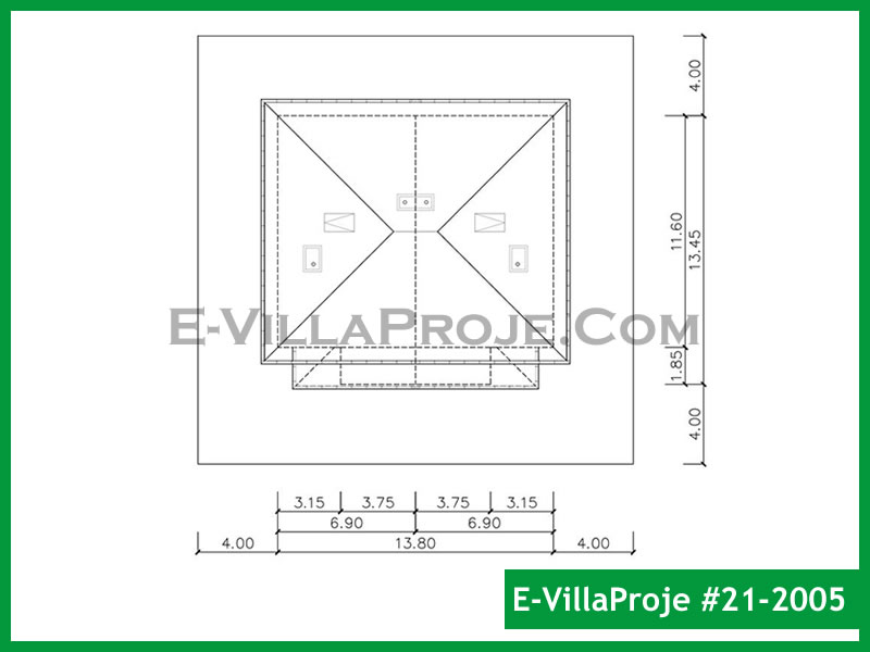 Ev Villa Proje #21 - 2005 Detay 11