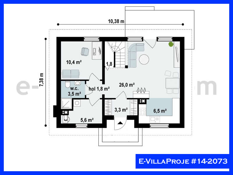 Ev Villa Proje #14 - 2073 Detay 2
