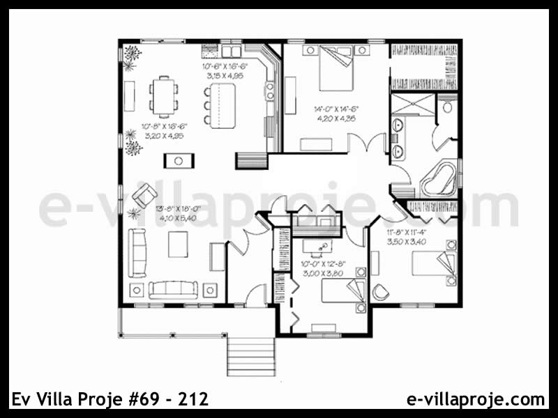 Ev Villa Proje #69 - 212 Detay 2