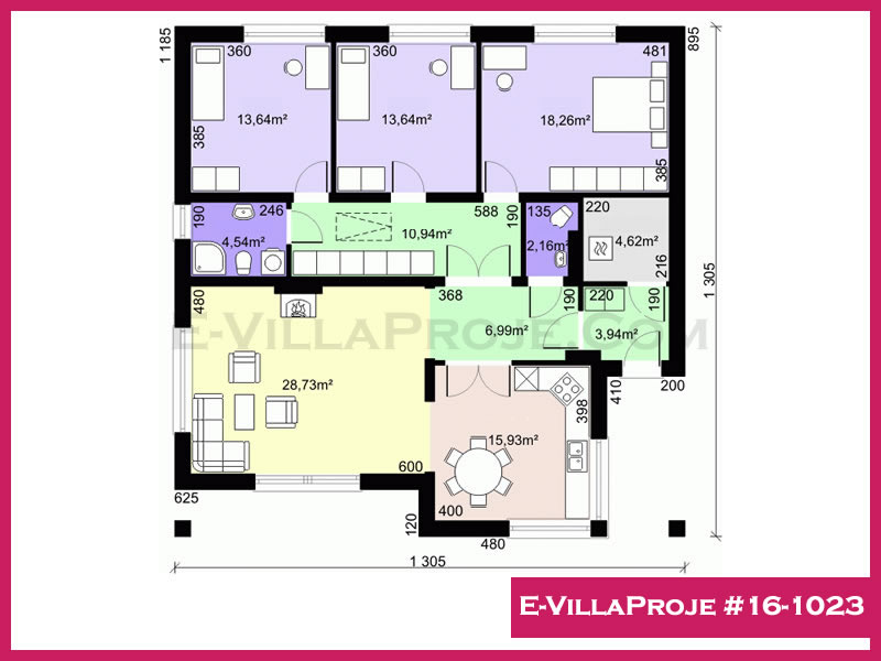 Ev Villa Proje #16 - 1023 Detay 2