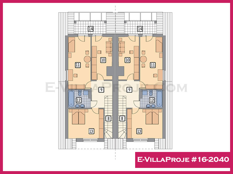 Ev Villa Proje #16 - 2040 Detay 3