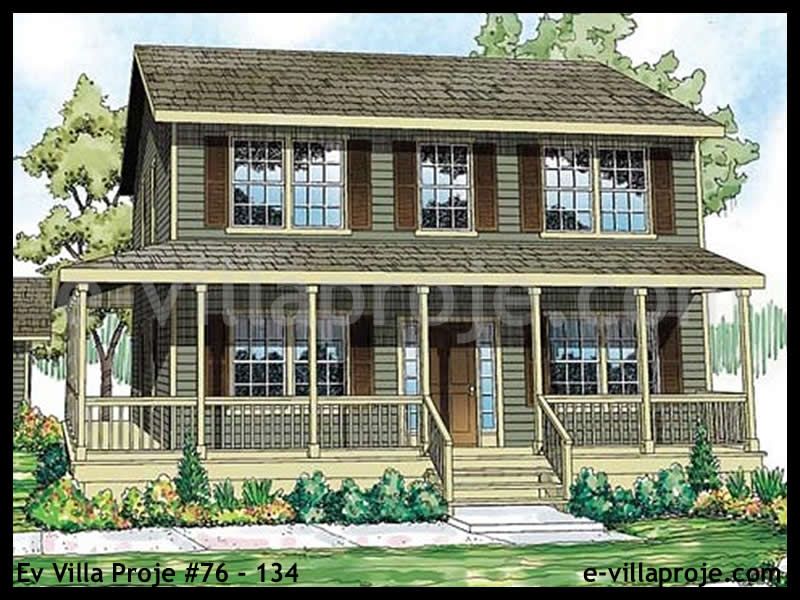 Isparta Ev Villa Proje #76 - 134 Anahtar Teslim Çelik Villa
