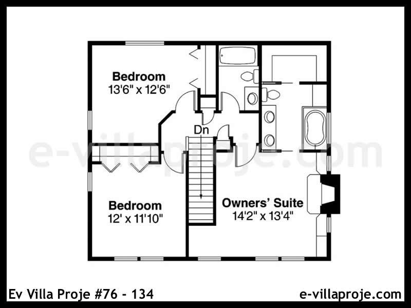 Ev Villa Proje #76 - 134 Detay 3