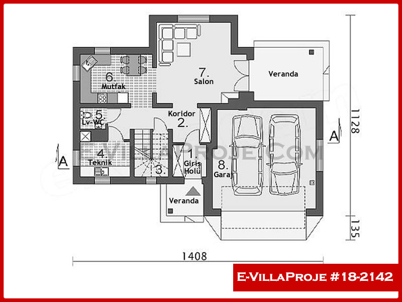 Ev Villa Proje #18 - 2142 Detay 2