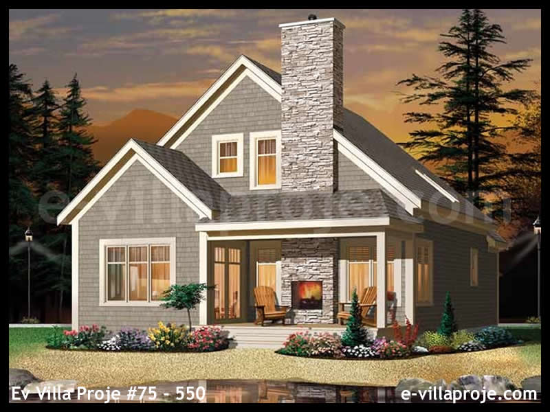 Kastamonu Ev Villa Proje #75 - 550 Anahtar Teslim Çelik Villa