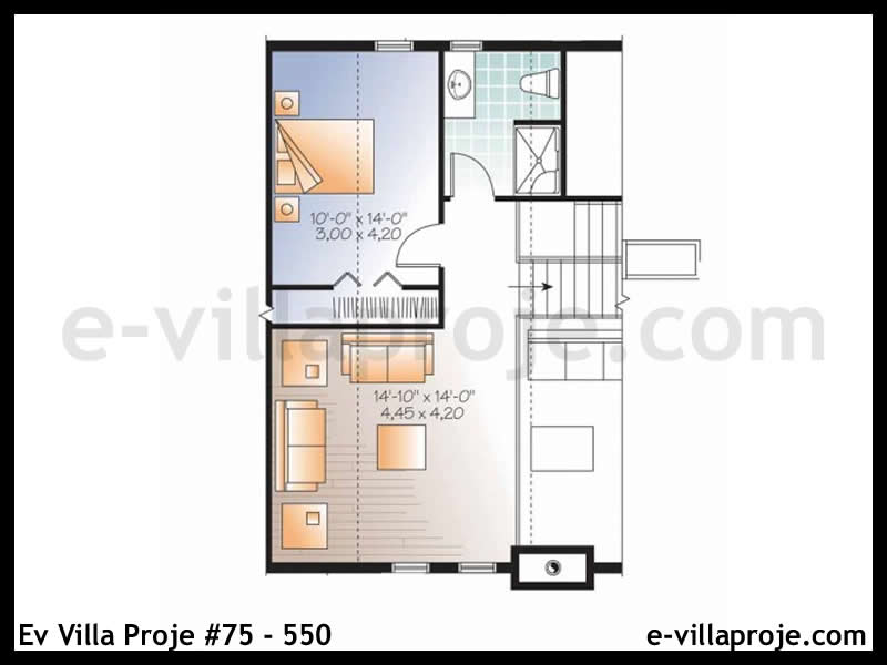 Ev Villa Proje #75 - 550 Detay 3