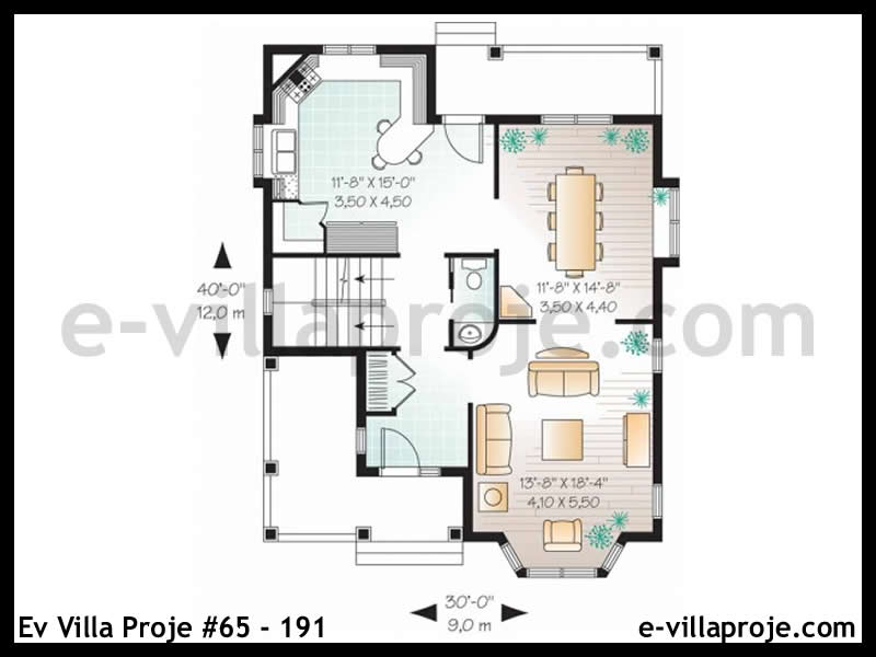 Ev Villa Proje #65 - 191 Detay 2