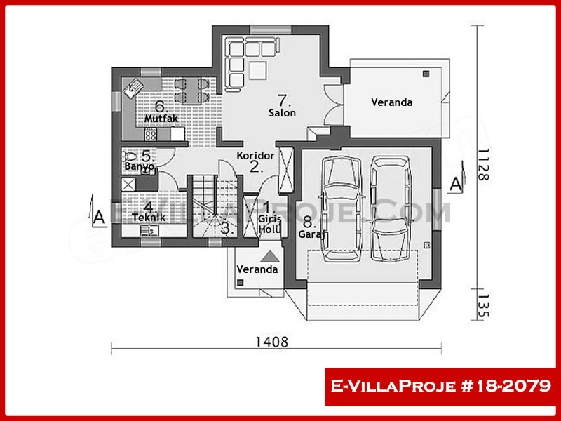 Ev Villa Proje #18 - 2079 Detay 2