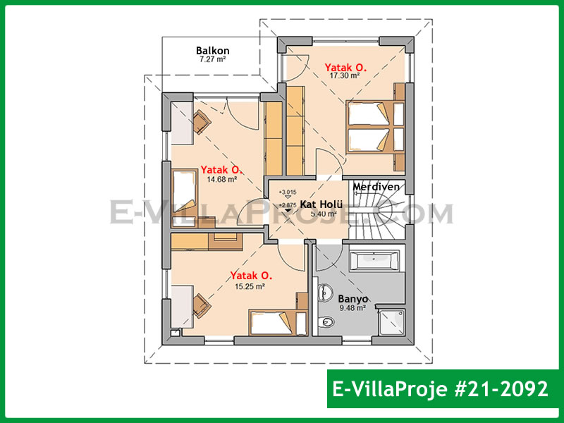Ev Villa Proje #21 - 2092 Detay 3