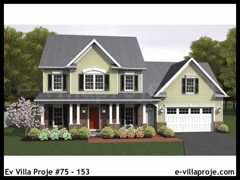 Kırşehir Ev Villa Proje #75 - 153 Anahtar Teslim Çelik Villa