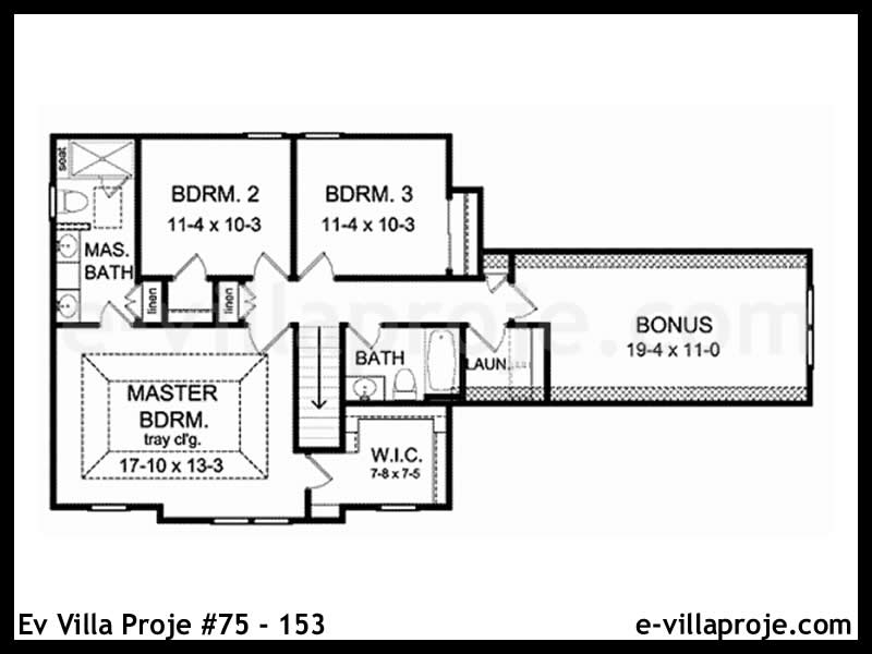 Ev Villa Proje #75 - 153 Detay 3