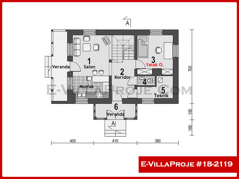 Ev Villa Proje #18 - 2119 Detay 2
