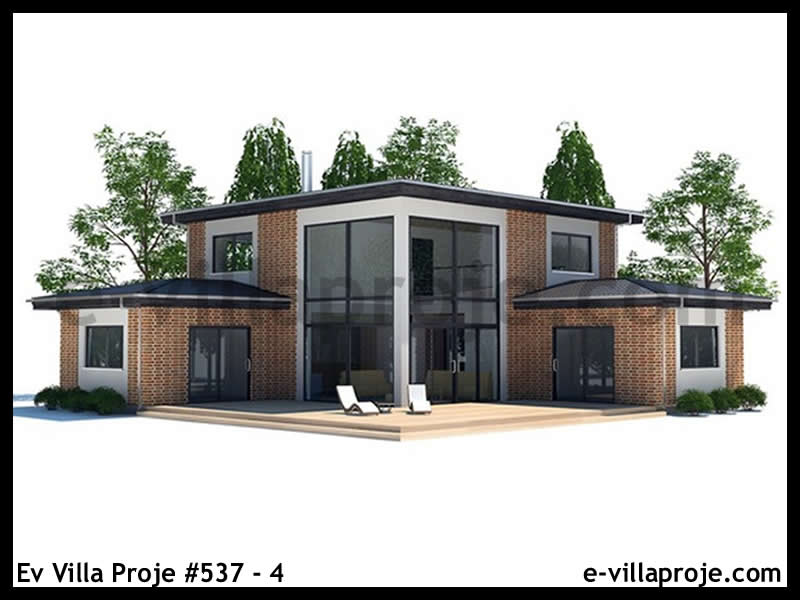 Isparta Ev Villa Proje #537 - 4 Anahtar Teslim Çelik Villa