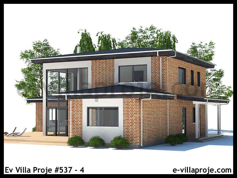 Ev Villa Proje #537 - 4 Detay 4