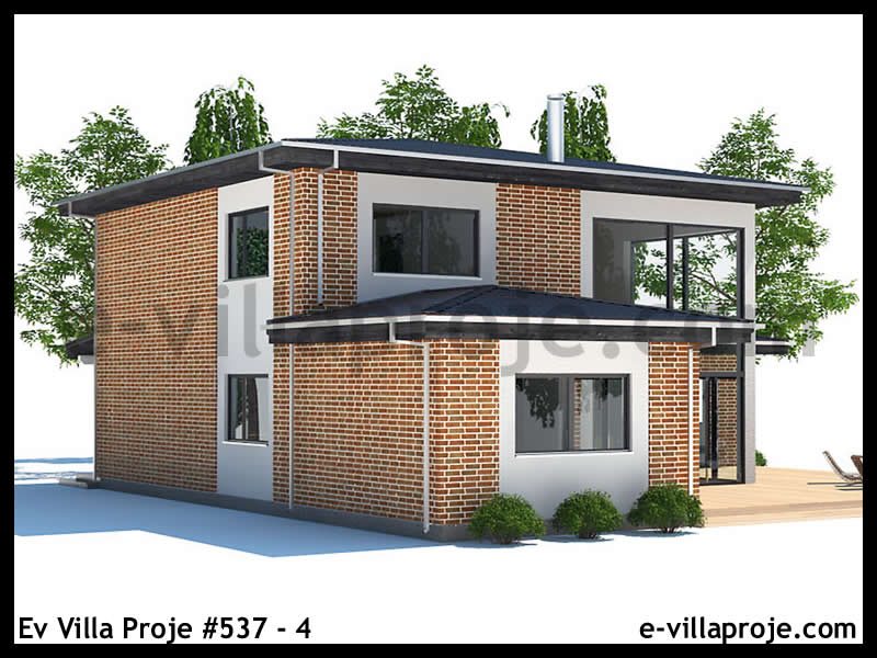 Ev Villa Proje #537 - 4 Detay 5