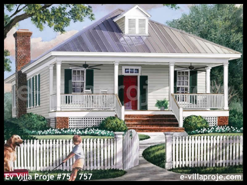 Kırşehir Ev Villa Proje #75 - 757 Anahtar Teslim Çelik Villa