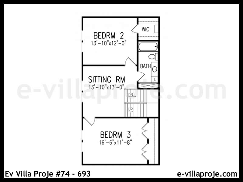 Ev Villa Proje #74 - 693 Detay 3