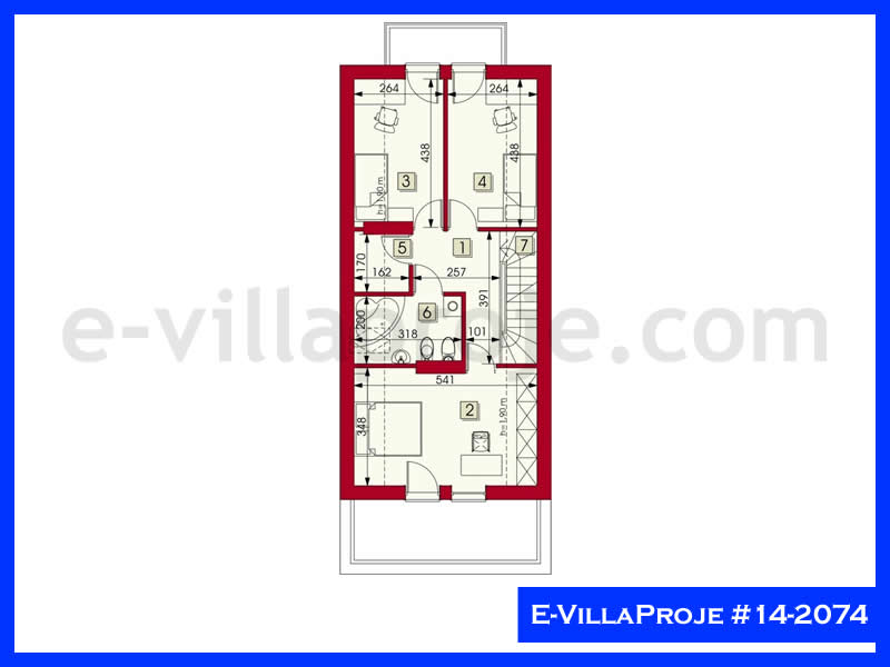 Ev Villa Proje #14 - 2074 Detay 3