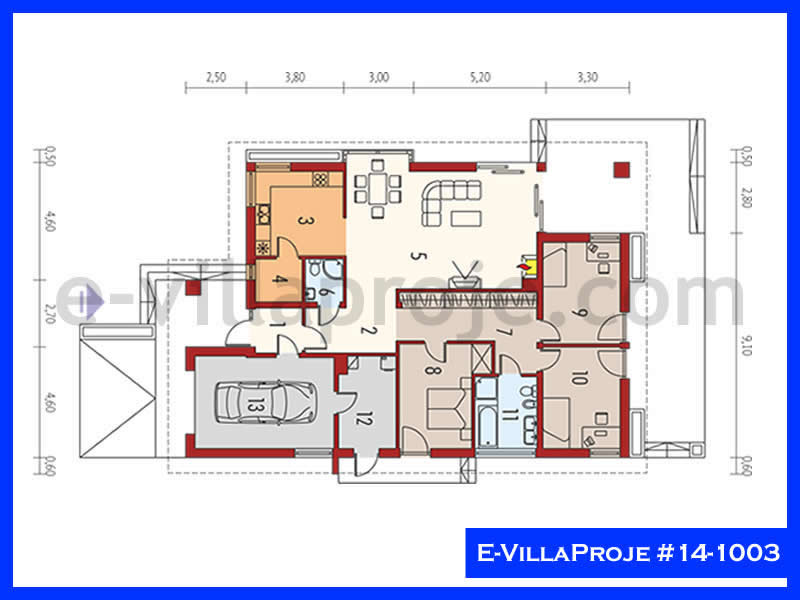 Ev Villa Proje #14 - 1003 Detay 2