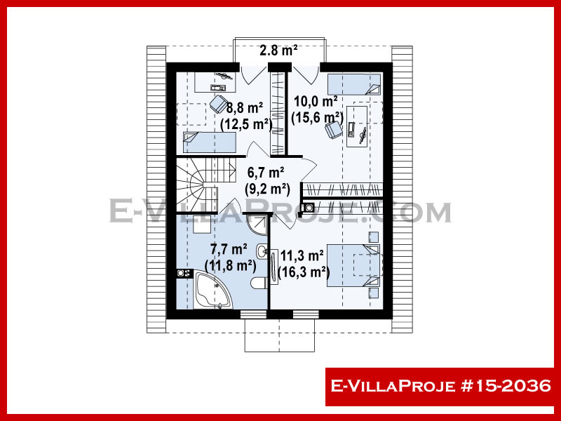 Ev Villa Proje #15 - 2036 Detay 3