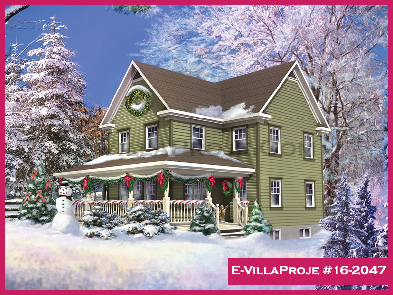 Ankara Ev Villa Proje #16 - 2047 Anahtar Teslim Çelik Villa
