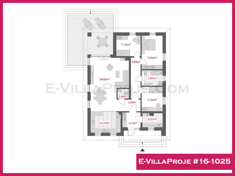 Ev Villa Proje #16 - 1025 Detay 2