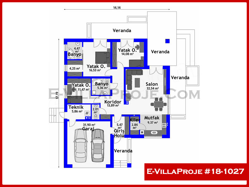 Ev Villa Proje #18 - 1027 Detay 2