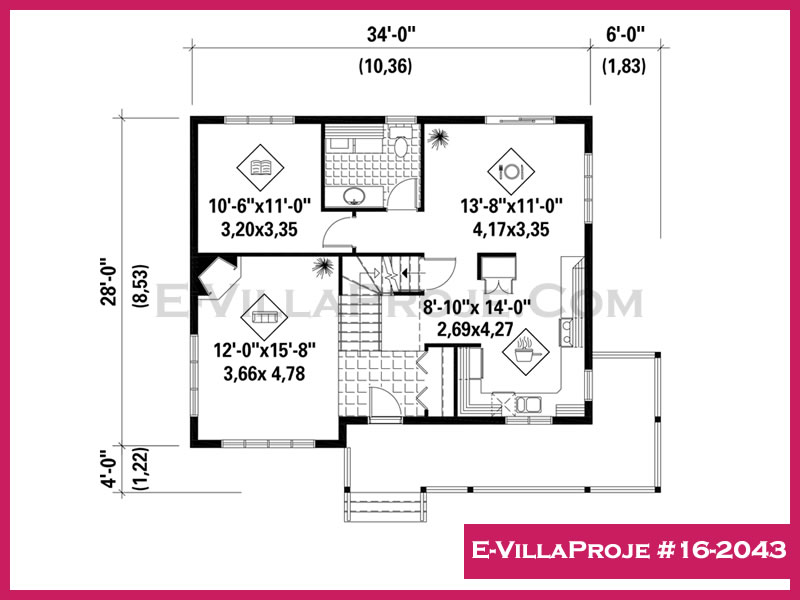 Ev Villa Proje #16 - 2043 Detay 2