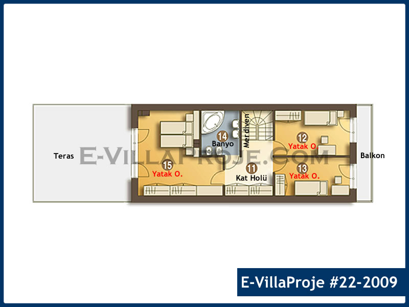 Ev Villa Proje #22 - 2009 Detay 3