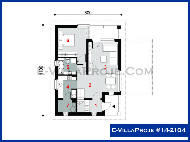 Ev Villa Proje #14 - 2104 Detay 2