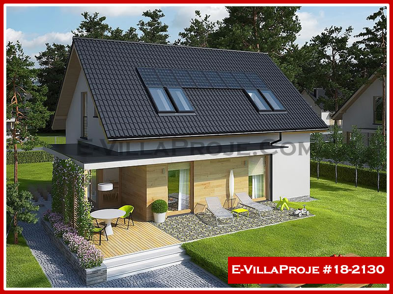 Isparta Ev Villa Proje #18 - 2130 Anahtar Teslim Çelik Villa