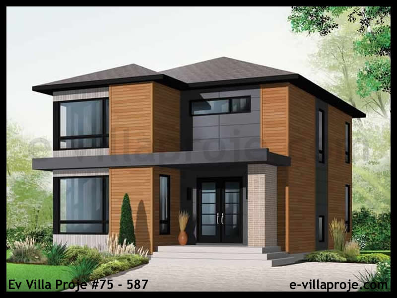 Isparta Ev Villa Proje #75 - 587 Anahtar Teslim Çelik Villa