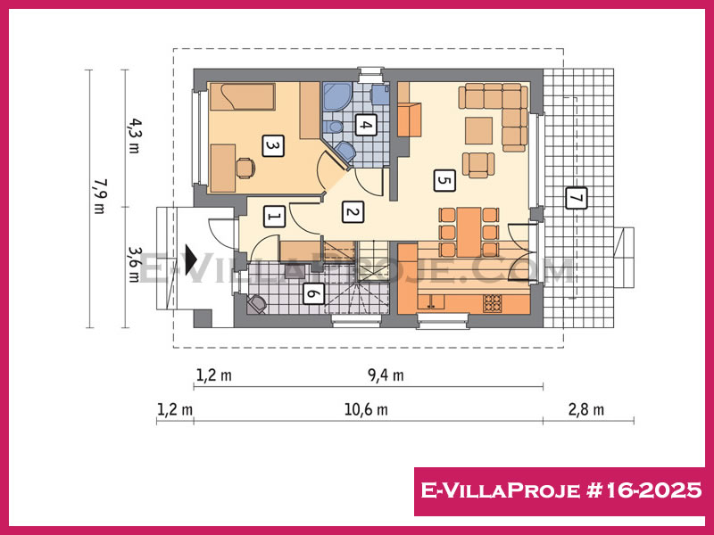 Ev Villa Proje #16 - 2025 Detay 2