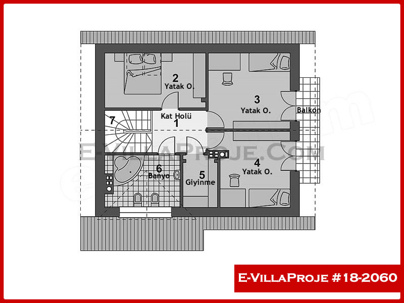 Ev Villa Proje #18 - 2060 Detay 3