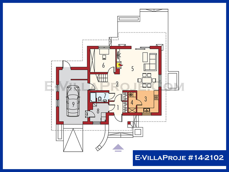 Ev Villa Proje #14 - 2102 Detay 2