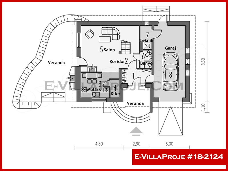 Ev Villa Proje #18 - 2124 Detay 2