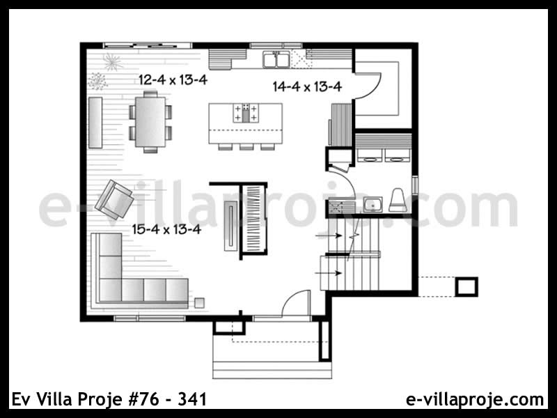 Ev Villa Proje #76 - 341 Detay 2
