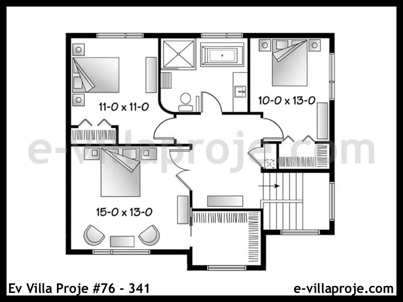Ev Villa Proje #76 - 341 Detay 3