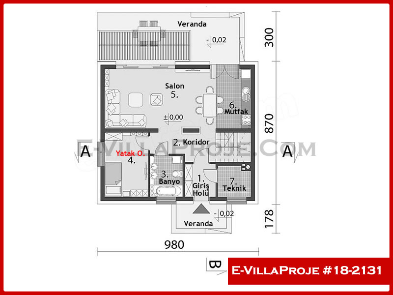 Ev Villa Proje #18 - 2131 Detay 2