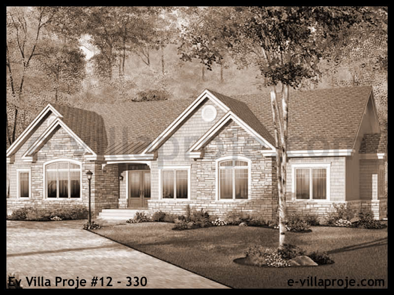 Ev Villa Proje #12 - 330 Detay 3
