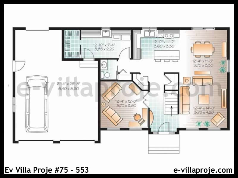 Ev Villa Proje #75 - 553 Detay 2