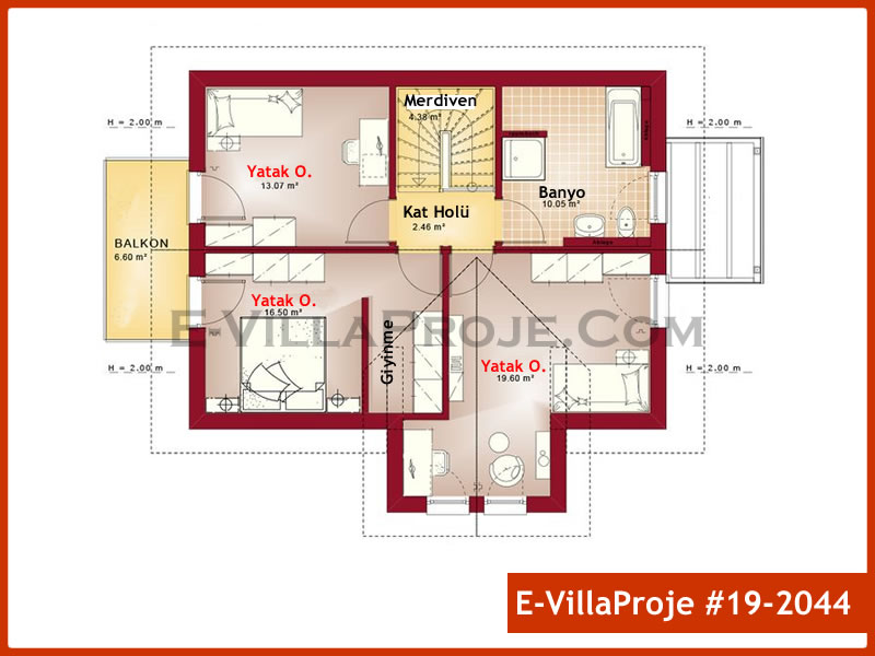 Ev Villa Proje #19 - 2044 Detay 3