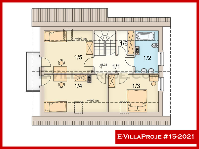 Ev Villa Proje #15 - 2021 Detay 3