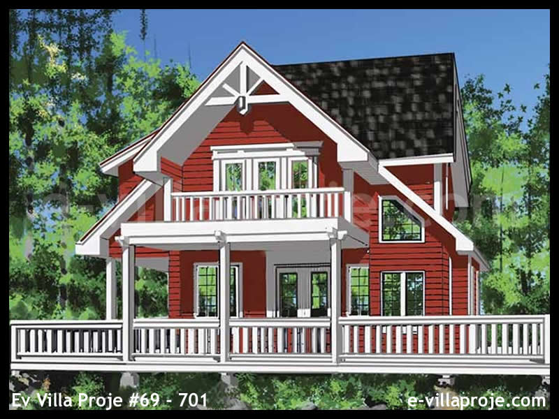 Kayseri Ev Villa Proje #69 - 701 Anahtar Teslim Çelik Villa